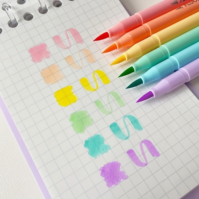 Highlighter Set Pastel - 6 шт., набор флуоресцентных ручек с