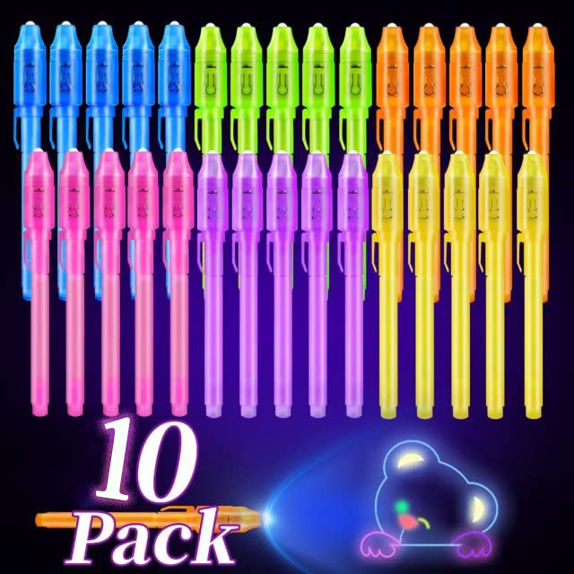 Highlighter Set Pastel - 10 шт., невидимая чернильная ручка, волшебная