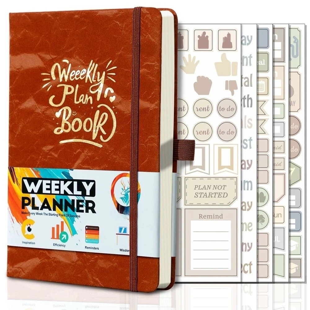 Planner Weekly Budget - Английская версия еженедельного планировщика формата А5