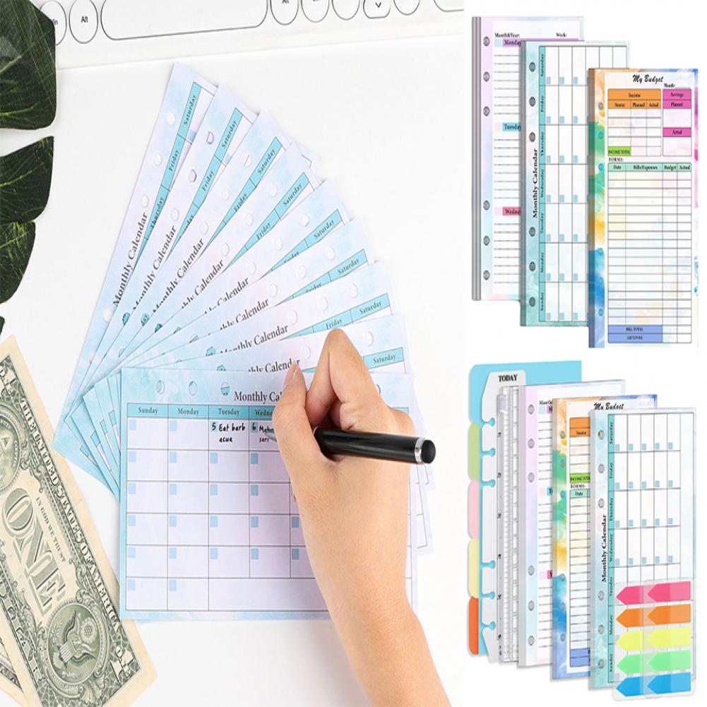 Planner Weekly Budget - Комплект для заправки программного планировщика A6,