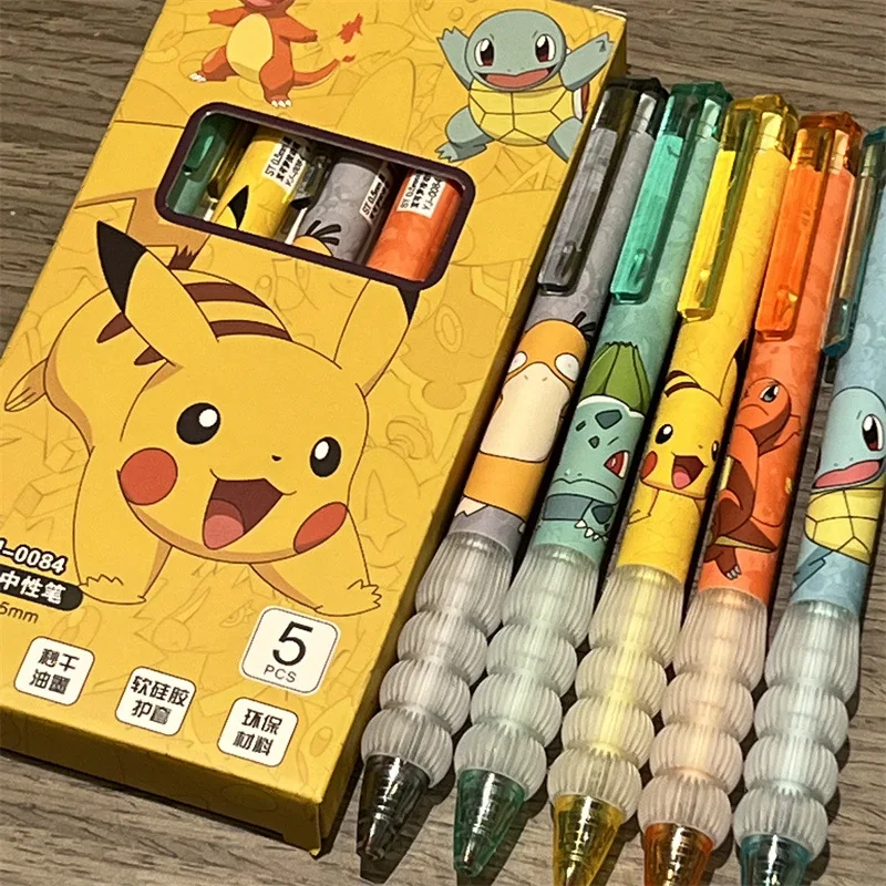 5 шт., набор гелевых ручек Пик – обзор и цена Gel Ink Pen Set