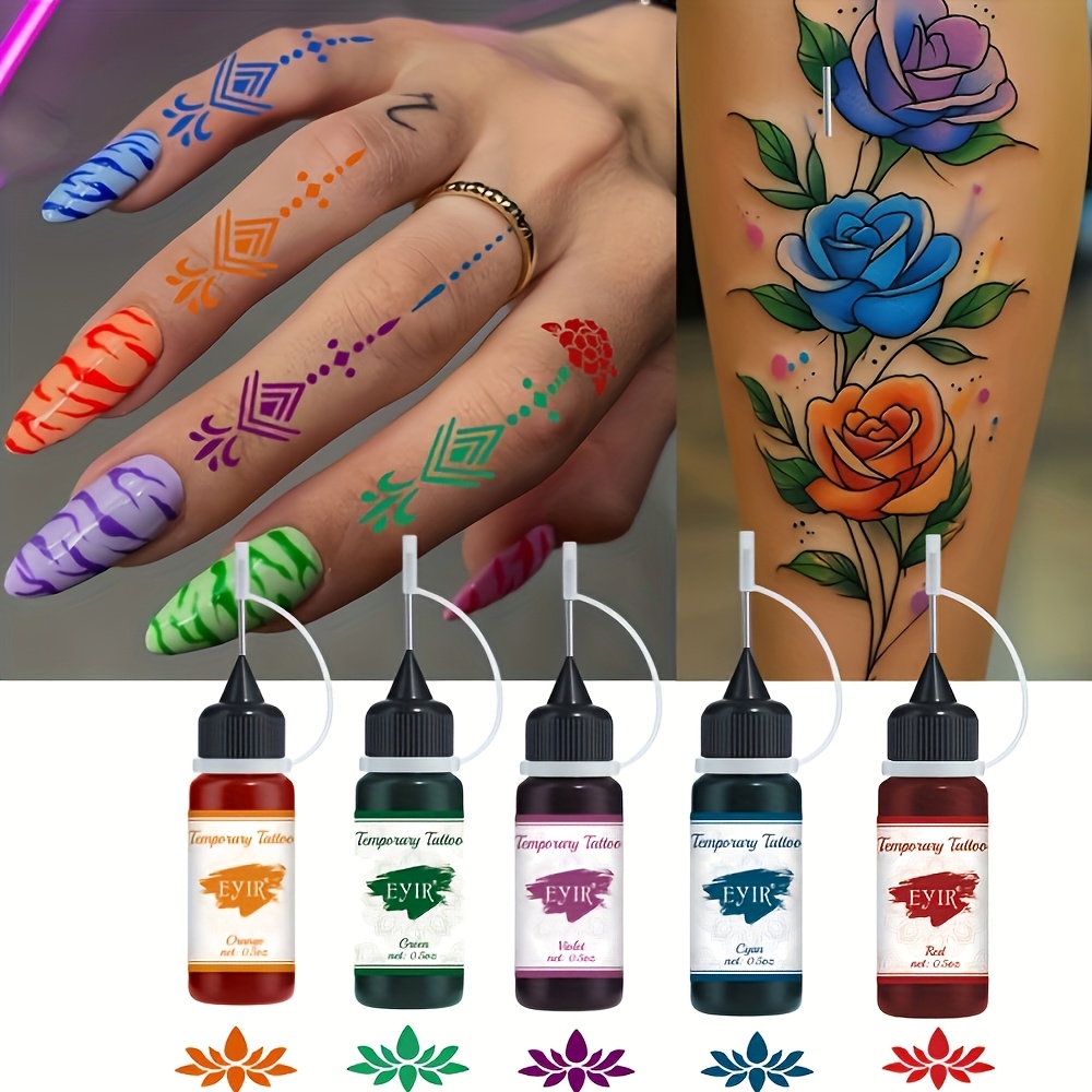 Набор для временного тату-арта – обзор и цена Gel Ink Pen Set