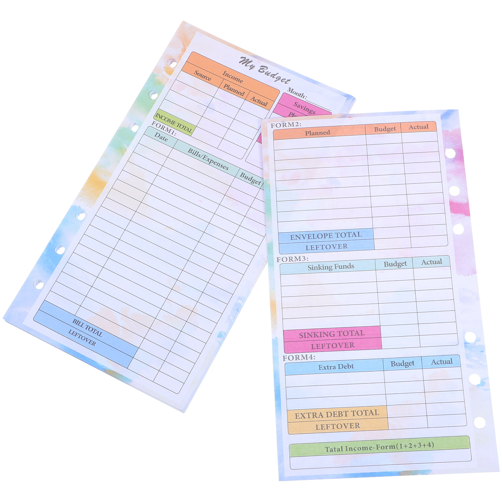 14 листов, формат A6, переплет – обзор и цена Planner Weekly Budget