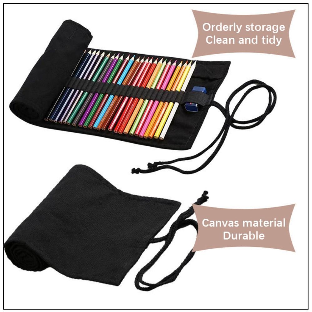 Толстый чёрный футляр для руче – обзор и цена Pen Pouch Roll