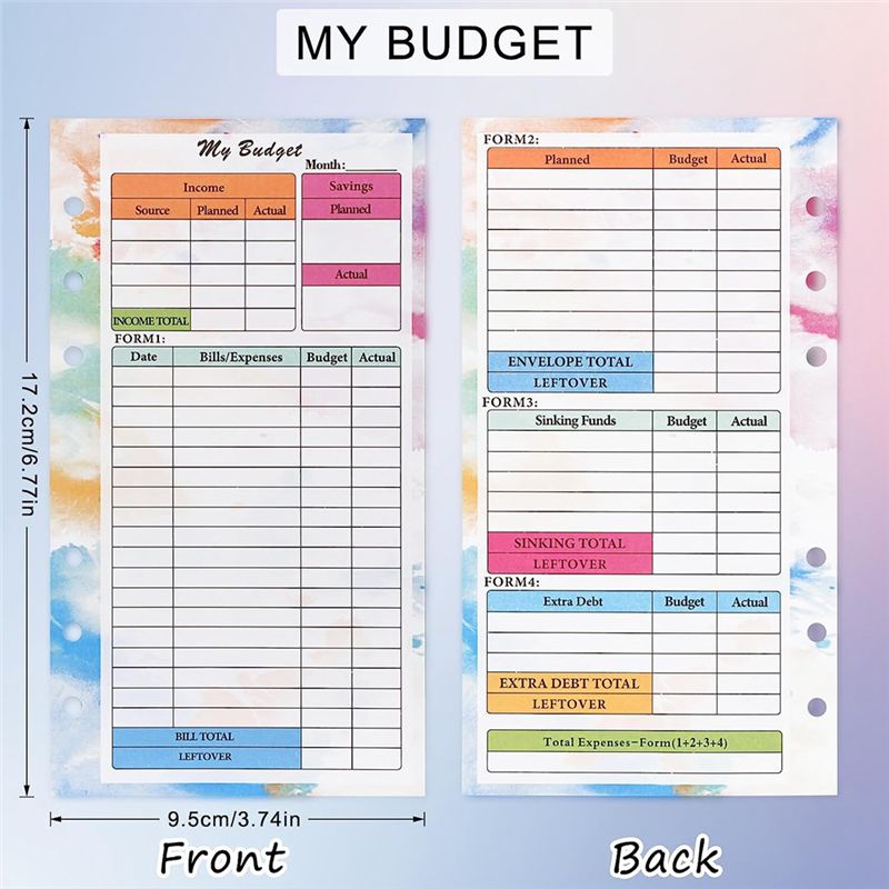 Новый блок для планировщика AB – обзор и цена Planner Weekly Budget