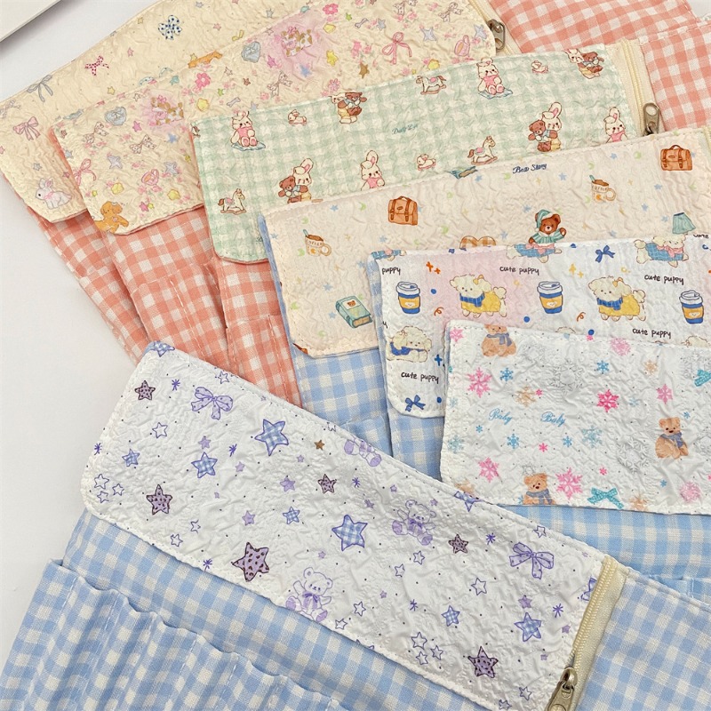 Милый мультяшный пенал-скрутка – обзор и цена Pen Pouch Roll
