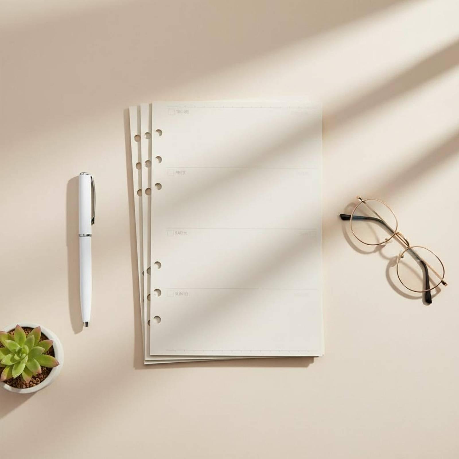 Сменные листы для стандартного – обзор и цена Planner Weekly Budget