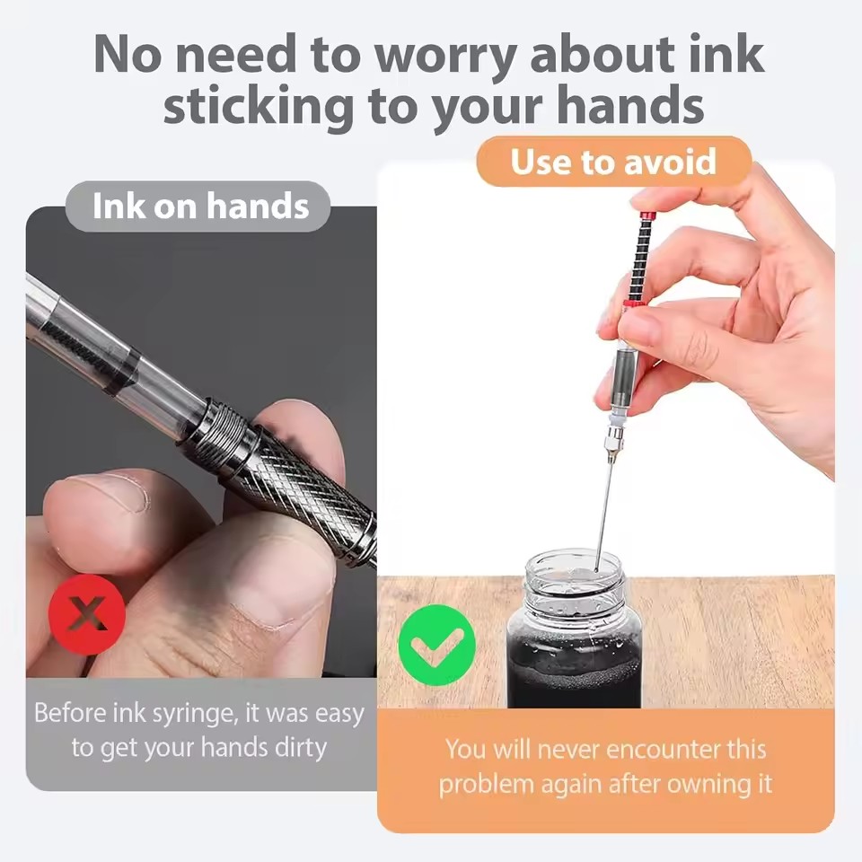 1-10 шт. Насадка для заправки  – обзор и цена Fountain Pen Ink
