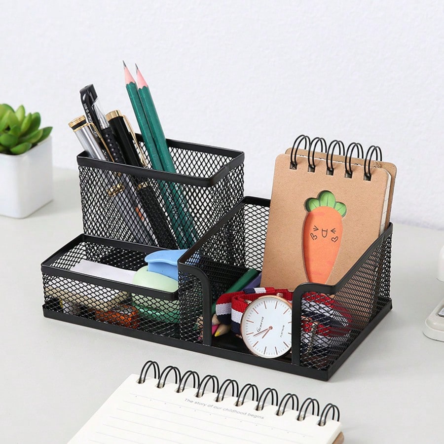 Настольный органайзер из черно – обзор и цена Office Supply Office Stationery Items